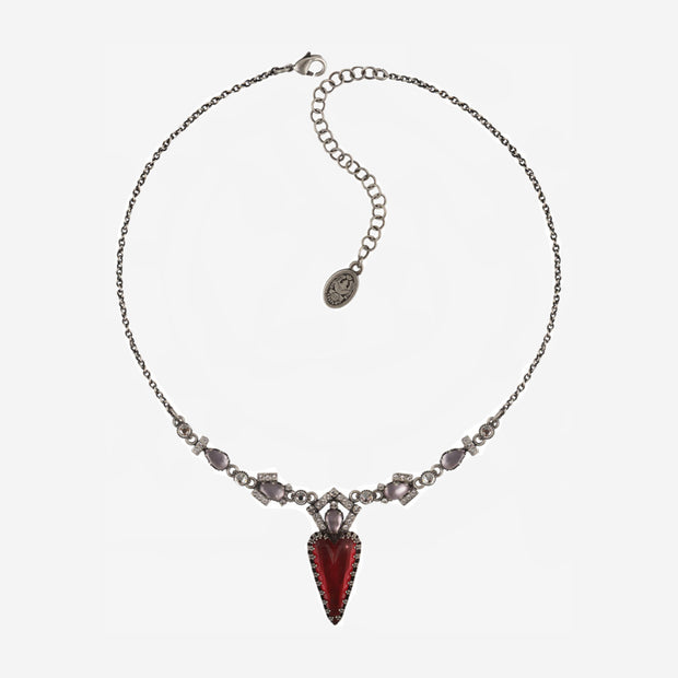 RED SNOW WHITE NECKLACE