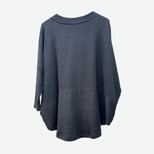 MAMA B SPINO TOP/ ANTHRACITE