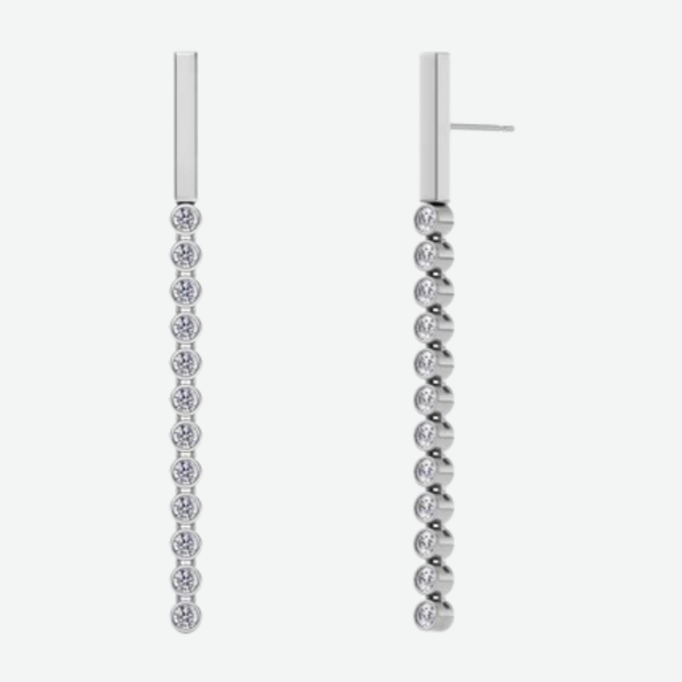 EDBLAD TWIGGY EARRINGS STEEL