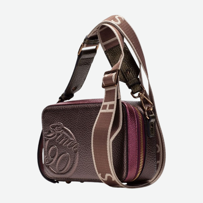 HISPANITAS BOLSOS SHOULDER BAG BI254158 SAMBA/WINE