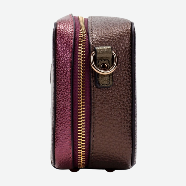 HISPANITAS BOLSOS SHOULDER BAG BI254158 SAMBA/WINE