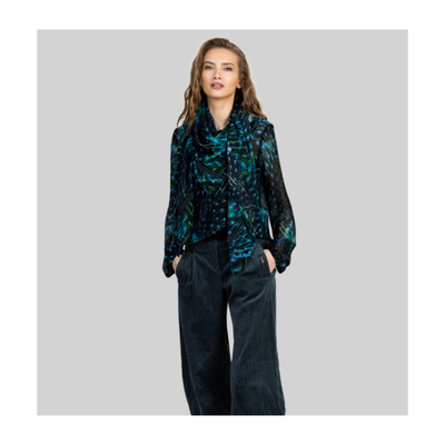 BEATE HEYMANN BLOUSE 2033/BLUE