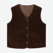 HELEN MOORE COUNTRY GILET 1660 WALNUT