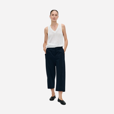 JANE LUSHKA BLUE KOBER COTTON POPLIN PANTS SMC225235