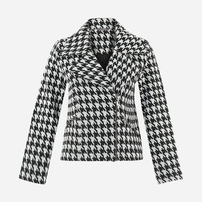 DOLCEZZA HOUNDSTOOTH JACKET 75101/CHCK