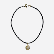 ROSIE FOX MOON SUN STAR NAVY NECKLACE/FJN2065