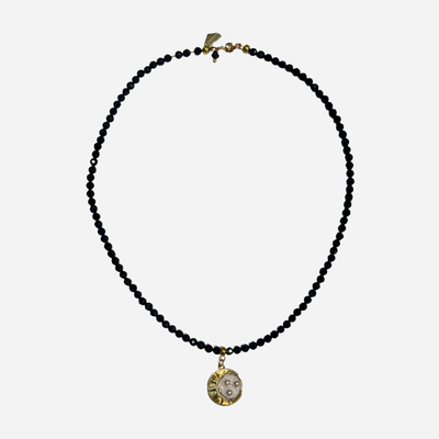 ROSIE FOX MOON SUN STAR NAVY NECKLACE/FJN2065