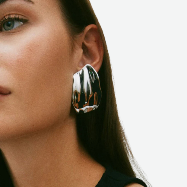 EDBLAD TIDAL EARRINGS STUD L STEEL