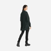 ELSEWHERE  ASYMMETRIC TOP -MIDNIGHT GREEN 21800/GREEN