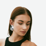 EDBLAD TIDAL EARRINGS STUD L STEEL