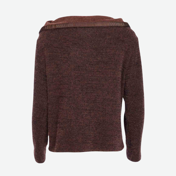 NAYA CARDIGAN IN BROWN NAW25162/73