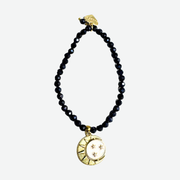 ROSIE FOX PYRITE GEMSTONE BRACELET WITH SUN & STARS/FJB1012