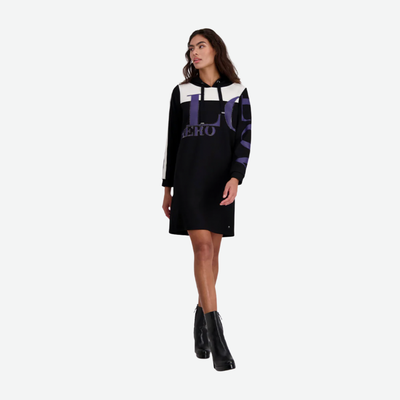 MONARI DRESS WITH A HOOD 806988