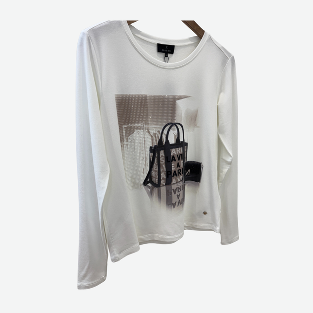 MONARI TOP 808853 OFF-WHITE