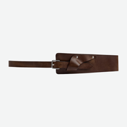 DEPECHE WAIST BELT BROWN 16776
