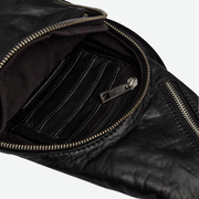DEPECHE BLACK CROSSBODY BUMBAG 11304 BAG