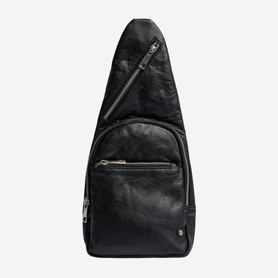 DEPECHE BLACK CROSSBODY BUMBAG 11304 BAG
