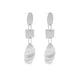 ALAYA ORGANIC EARRING SILVER PLATED