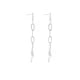 ALAYA ORGANIC EARRING SILVER PLATED