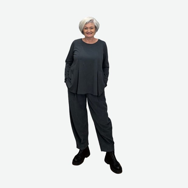 BLUEBERRY 25117 TROUSERS/ ANTHRACITE