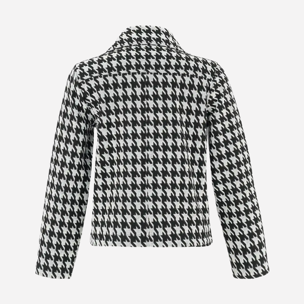 DOLCEZZA HOUNDSTOOTH JACKET 75101/CHCK