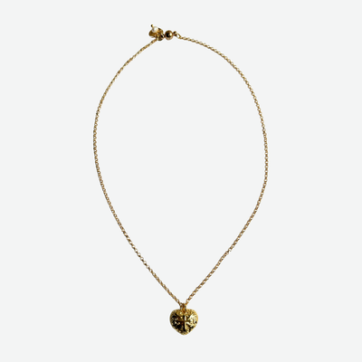 ROSIE FOX GOLD HEART NECKLACE/ FJN2129