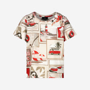 MONARI T-SHIRT WITH POLAROID PRINT 409742