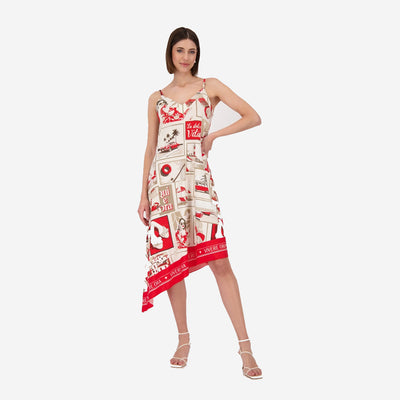 MONARI POLAROID PRINT DRESS 409750