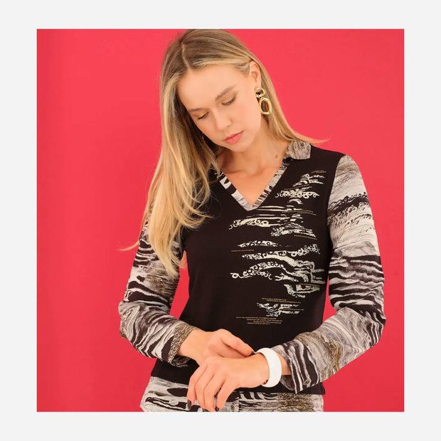 DOLCEZZA SHIRT 75682/ANML