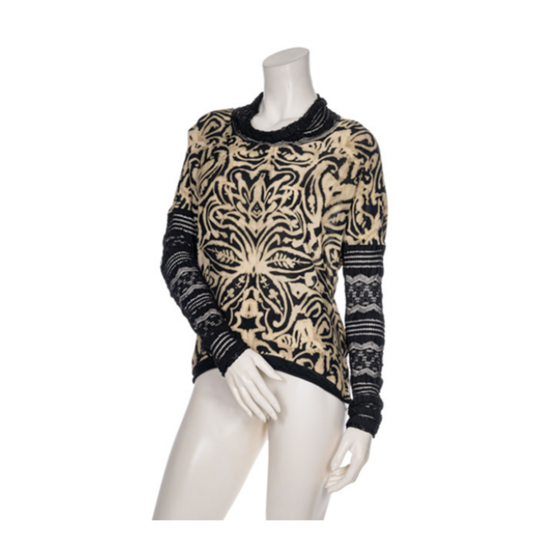 BEATE HEYMANN TOP 209/GLD/BLK