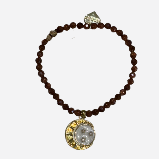 ROSIE FOX MOON, SUN & STARS BRACELET/ FJB1012