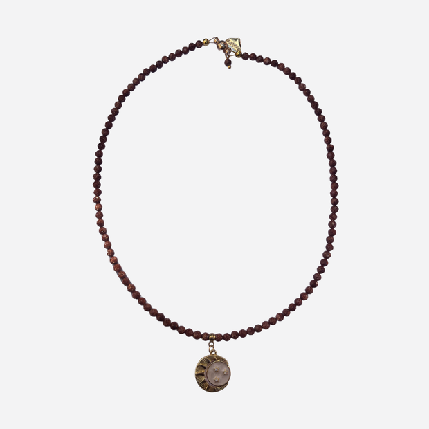 ROSIE FOX MOON, SUN & STARS NECKLACE/ FJN2065