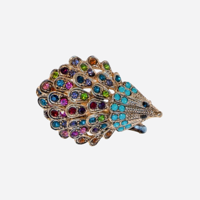 ROSIE FOX HEDGEHOG HAIRCLIP/ FJ1155