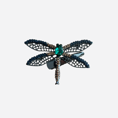 ROSIE FOX AQUA DRAGONFLY HAIRCLIP/ FJ902