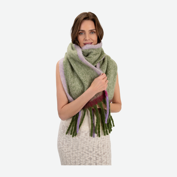 POWDER ARIA COSY SCARF - SAGE