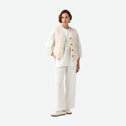 HELEN MOORE COUNTRY GILET 1660 ECRU