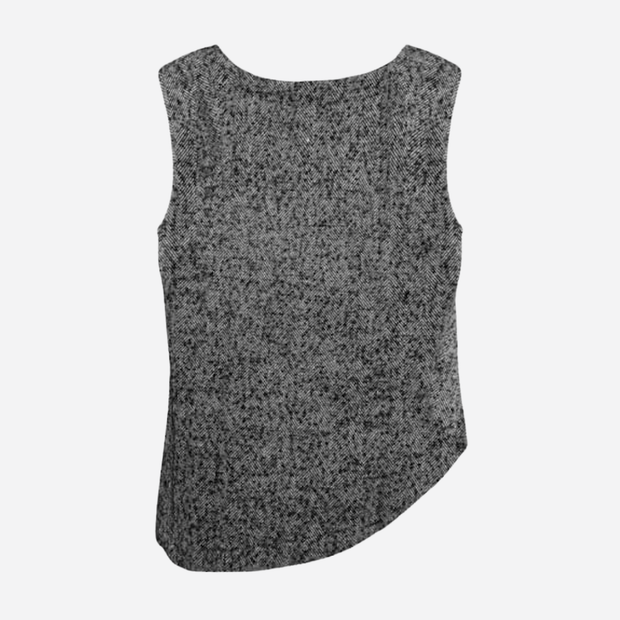 ELSEWHERE V-NECK SPENCER TOP 21791 BLK