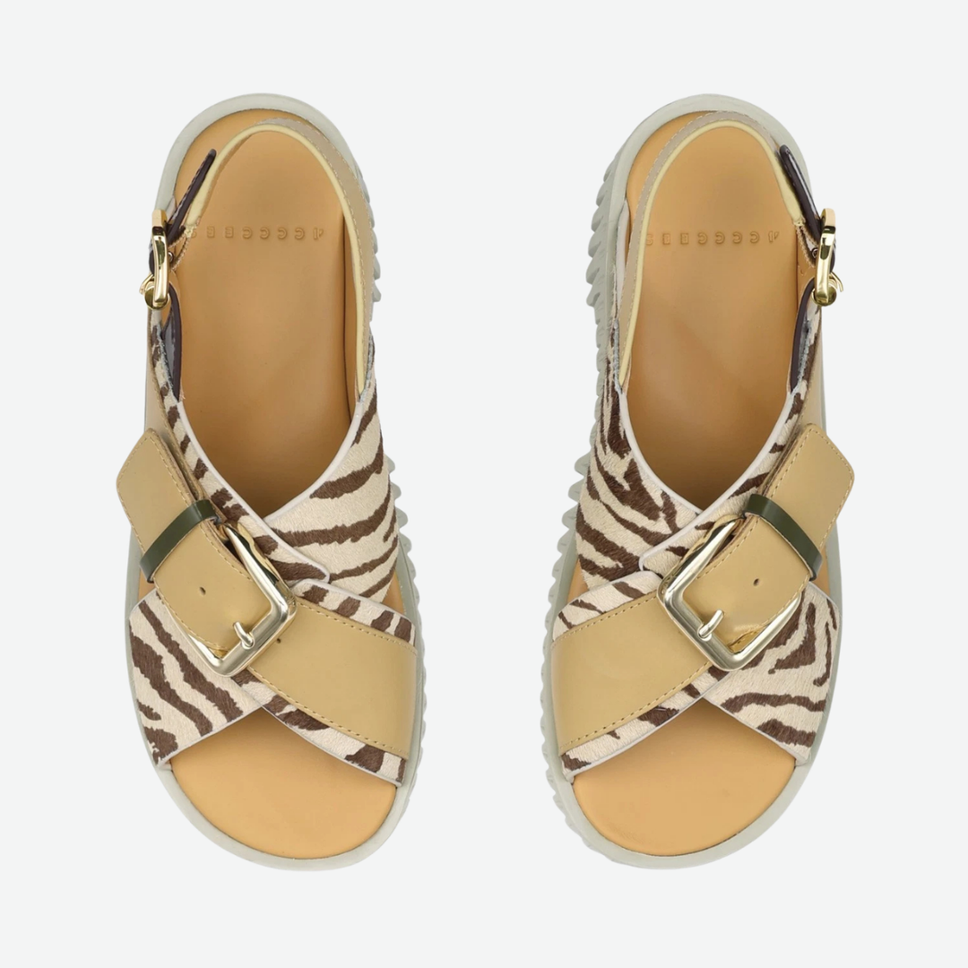 POLA セレニオン 4CCCCEES PLIA JUNO ZEBRA PRINT SANDAL – VoniBlu