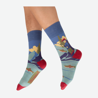 POWDER FISHERMAN MENS SOCKS