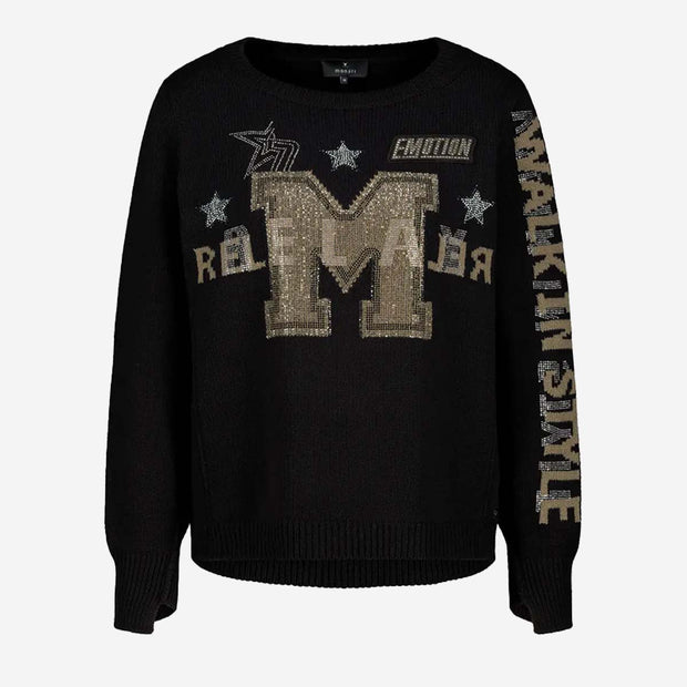 SWEATER WITH RHINESTONES