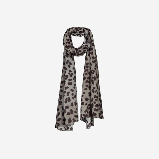 SCARF WITH LEOPARD PATTERN