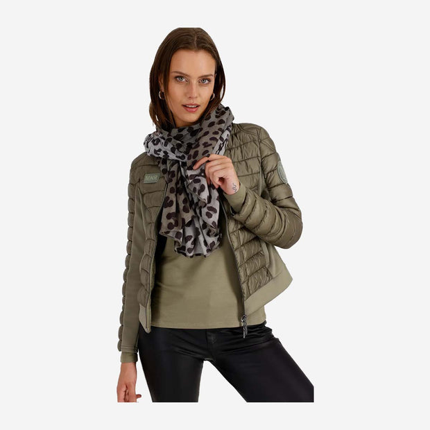 SCARF WITH LEOPARD PATTERN