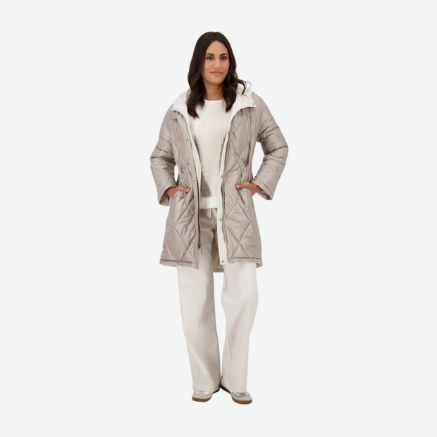 MONARI REVERSIBLE COAT 809165/BEIGE/GRY