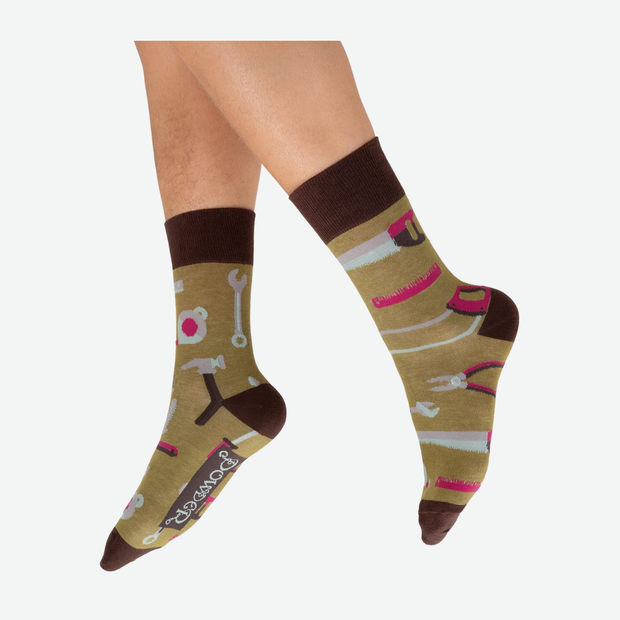 POWDER MENS SOCKS TOOL KIT - OLIVE