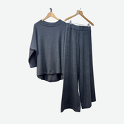 MAMA B GHEPPIO TROUSERS/ANTRACITE
