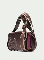 HISPANITAS BOLSOS SHOULDER BAG BI254158 SAMBA/WINE
