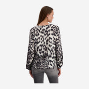 LEOPARD PRINT BLOUSE