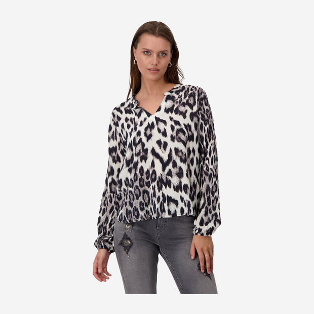 LEOPARD PRINT BLOUSE