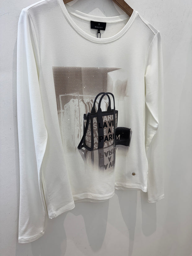 MONARI TOP 808853 OFF-WHITE