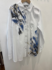 DOLCEZZA SHIRT 75673 WHITE/MULTI